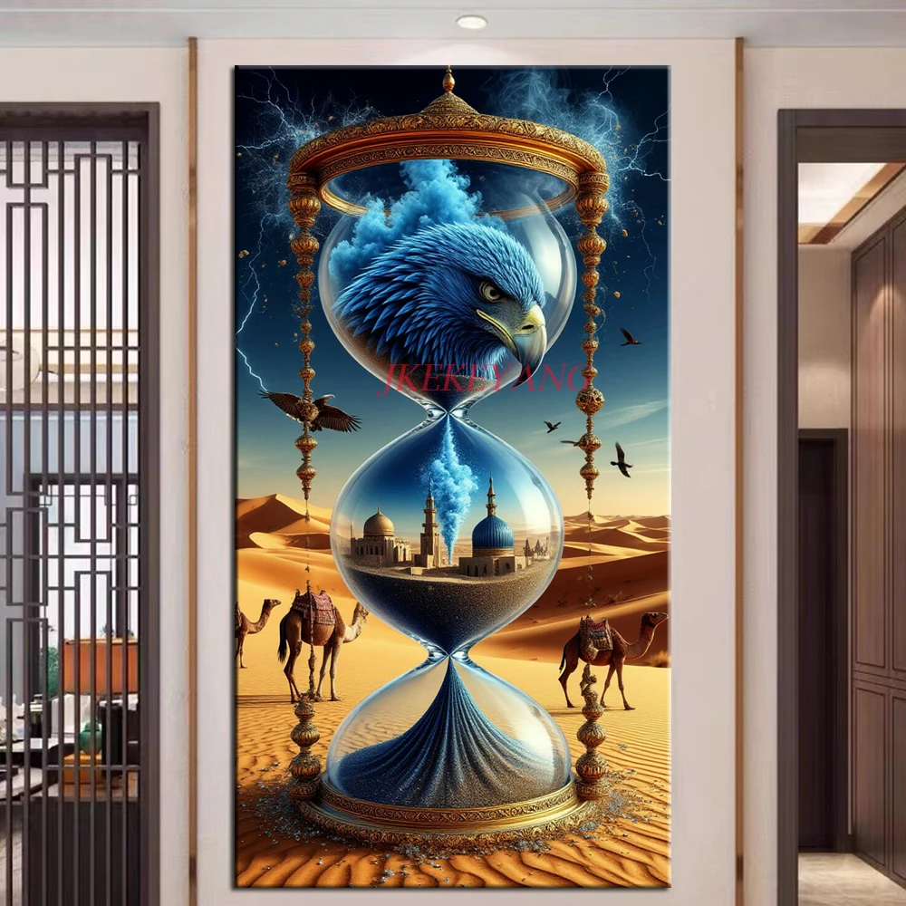 Fantasy Hourglass and Camel Picture DIY Diamond Painting Cross Stitch Full Drills Diamond Mosaic New Collection Home Decor