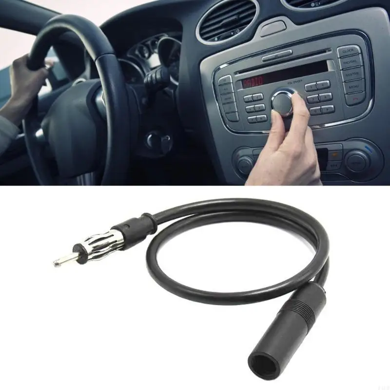 F1CF Car Radio Antenna Extension Cable Wire Cord Enhancement for AM Reception