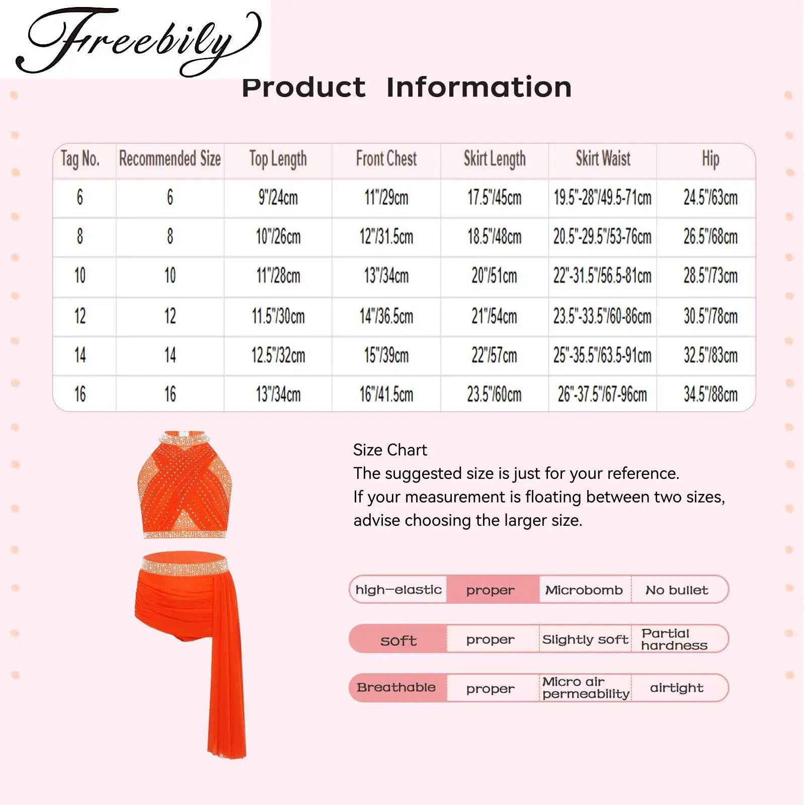 

Girls Rhinestone Modern Lyrical Dance Outfit Halter Sleeveless Backless Cross Mesh Overlay Crop Top And Asymmetrical Mesh Skirt