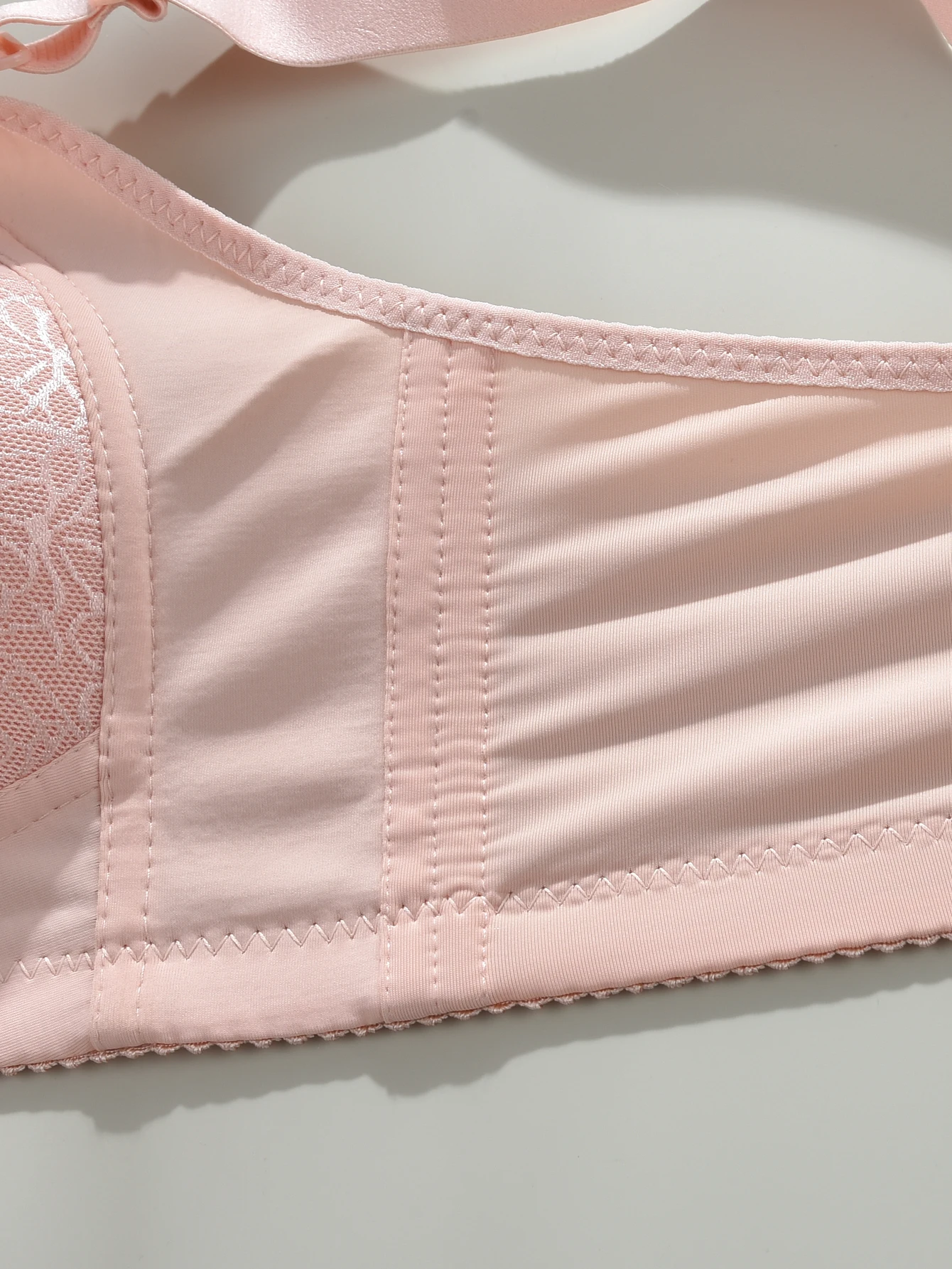6 pezzi di biancheria intima confortevole senza fili traspirante, tracolla regolabile, set di reggiseno senza cuciture, abbigliamento da donna
