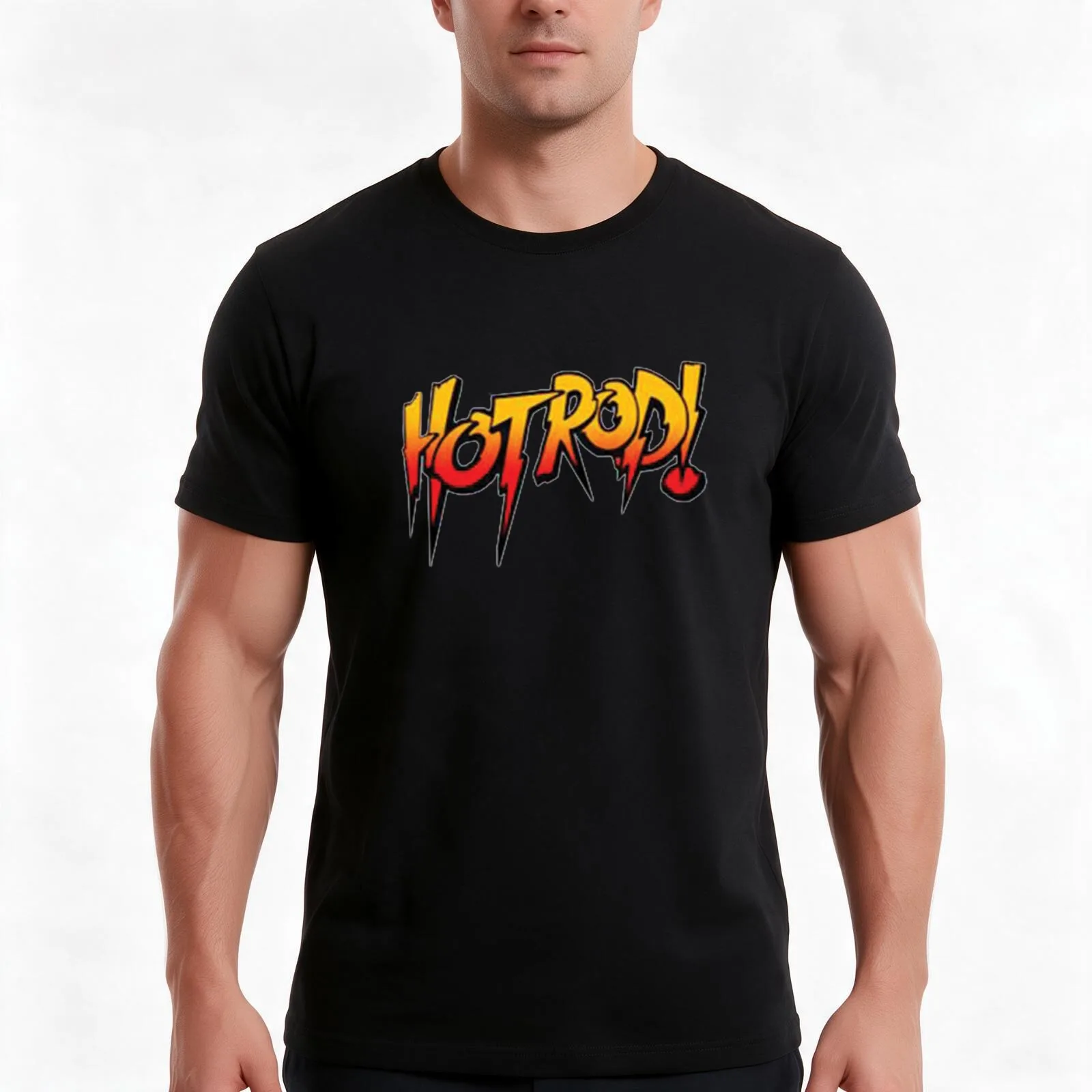 rowdy roddy piper roddy piper T-Shirt Summer Casual Cotton Tee Oversized Streetwear Tops Vintage Graphic Print 100% Cotton