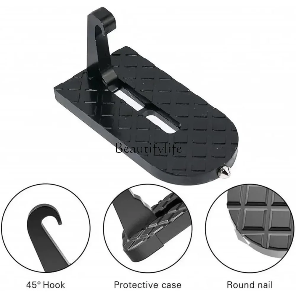 

jj4 Car assist pedal suv on roof pedal assist hook door foot pedal