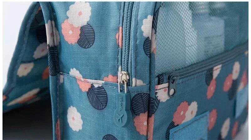 Multifunktionaler Reisehaken, Kosmetiktasche, wasserdichte Aufbewahrungstasche für Toilettenartikel, Beauty-Organizer, Damen-Badezimmer-Aufbewahrungstasche – Detail 12