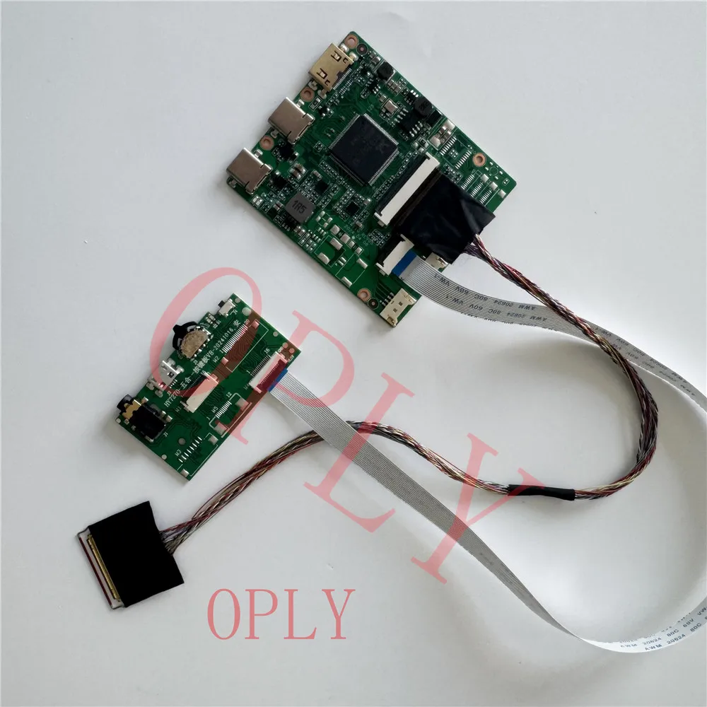 

2 TYPE-C Control Board kit LVDS for LP171WU4 LP171WU6 LP171WU6-T 17.1" 1920X1200 40pin MINI HDMI-compatible screen monitor LCD