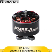 T-Motor F1408 II 2800/3850KV Brushless Motor - 2mm Titanium Shaft for 3-4in Ultralight Cinewhoop & Racing FPV Drones