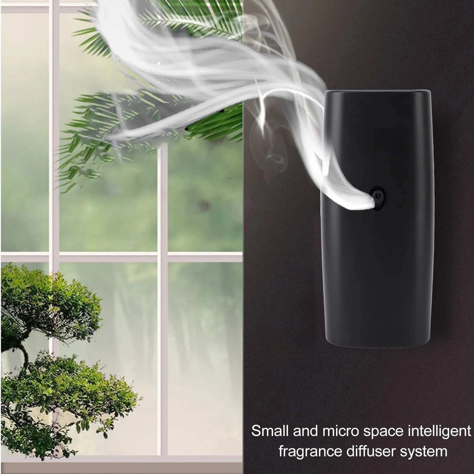 Aromatherapy Machine, Aroma Diffuser ABS Portable Aromatherapy Smart Scent Air Machine Fragrance Diffuser for Home Car Office