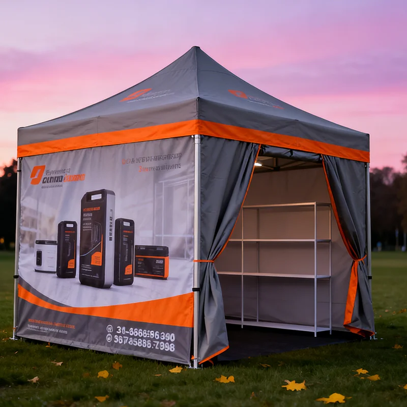 Fast Shipping Cheap Full Color Advertising Pop up Tent 10x10ft 10x20ft Printing Logo Commercial Custom Trade Show Tent Canopy