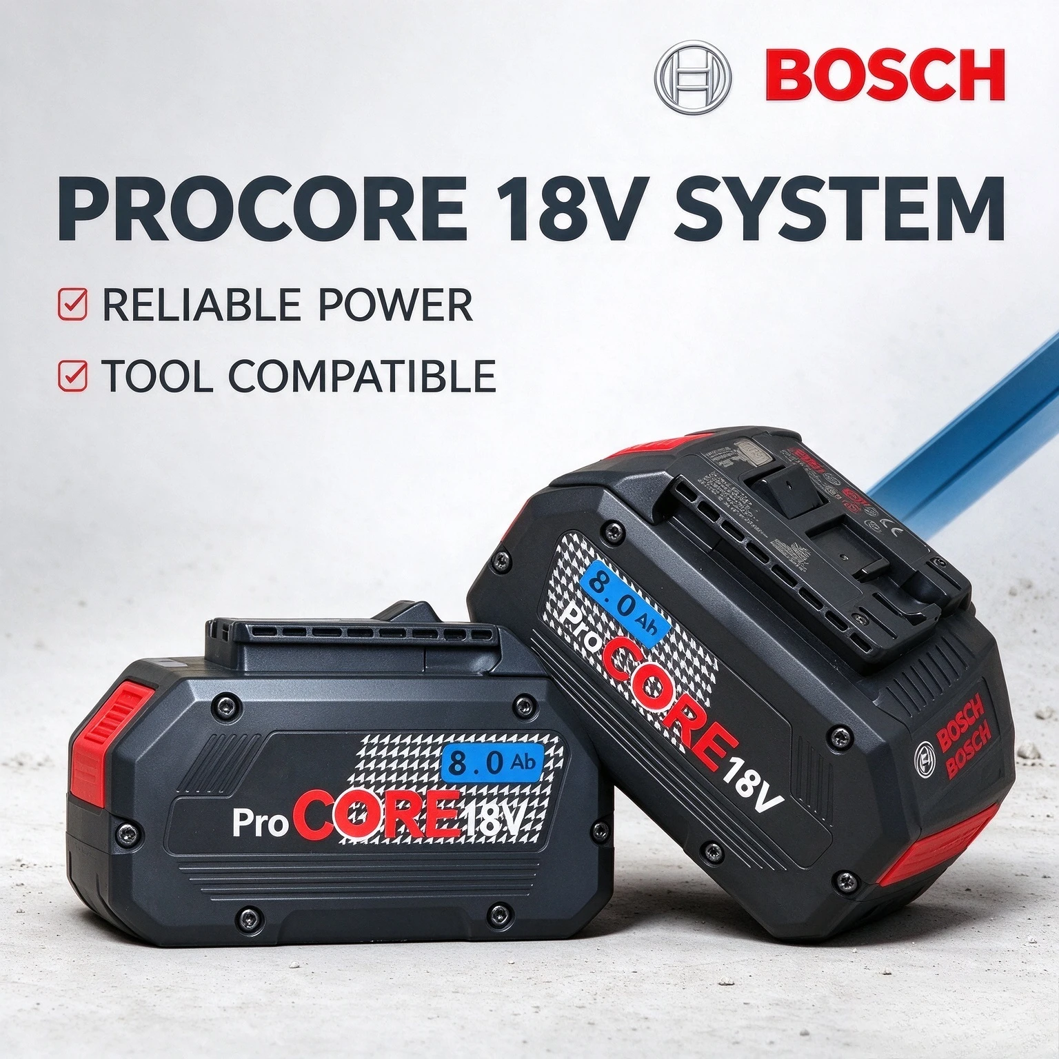 Bosch 8.0Ah 18V Battery Replacement for BAT618,21700 Lithium Cells, Dustproof Shell, Compatible with GBA18V80 BAT609 Power Tools