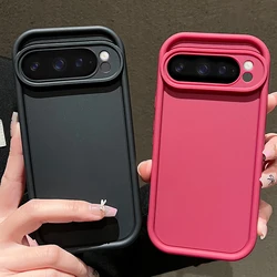 Soft  Solid Color Case For Google Pixel 10 9 8 7 Pro 9A 8A 7A Pixel 10 9 Pro XL Shockproof Cover For Pixel 7 8 9 Pro Phone Cases