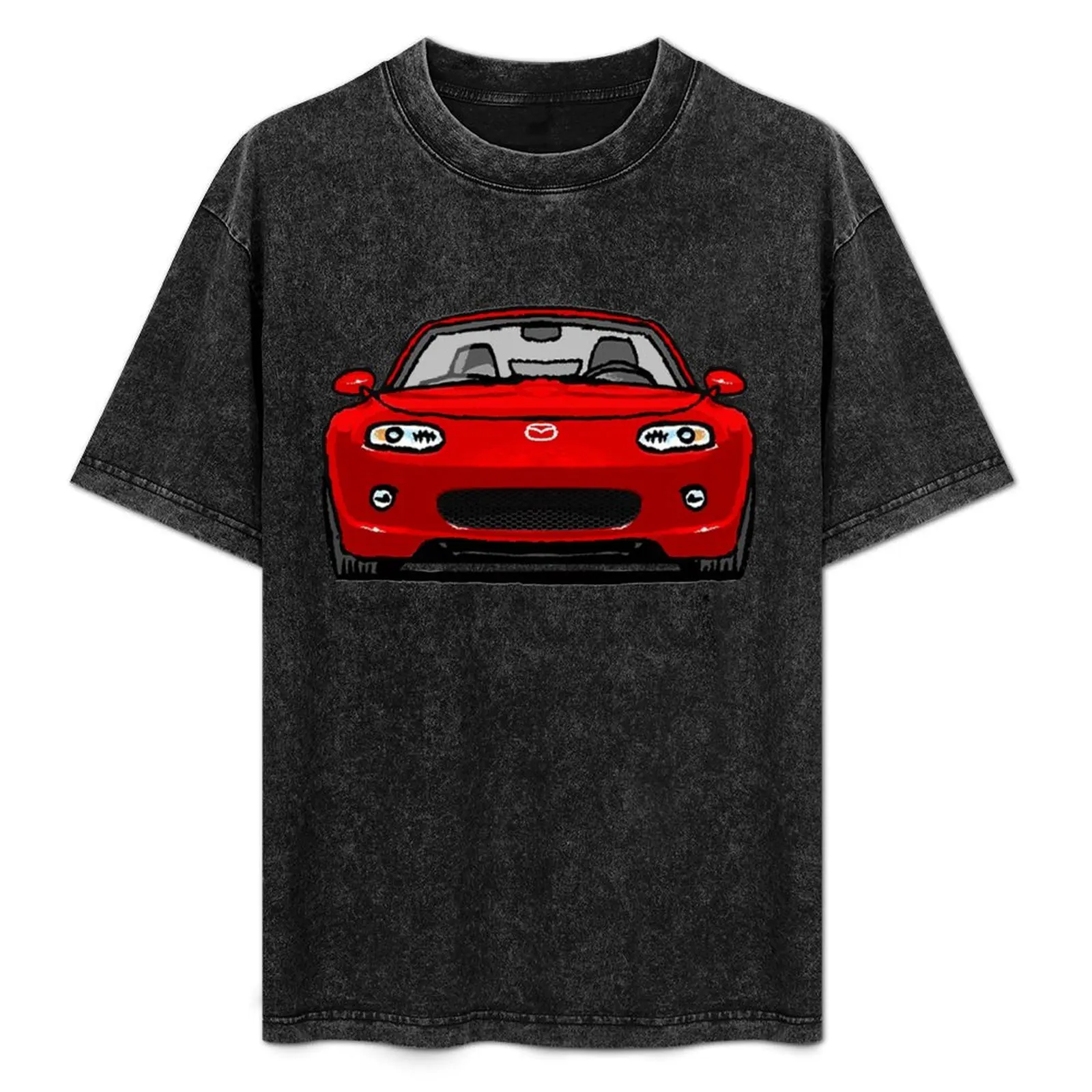 

MX5 Miata NC - NC1 Red T-Shirt Water Resistant Casual T-Shirt