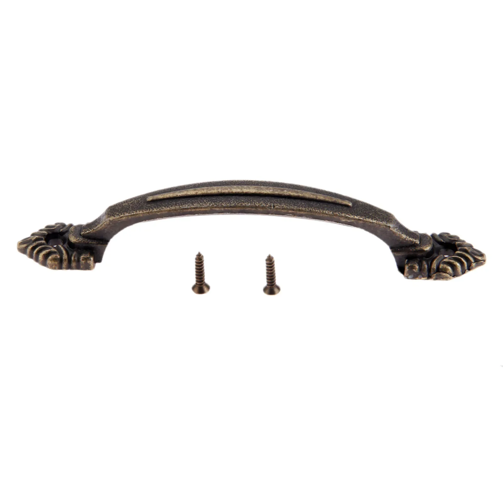 DRELD Antique Furniture Handles Cabinet Knobs and Handles Drawer Door Cupboard Kitchen Handle Pull Wooden Box Knobs 116*15mm