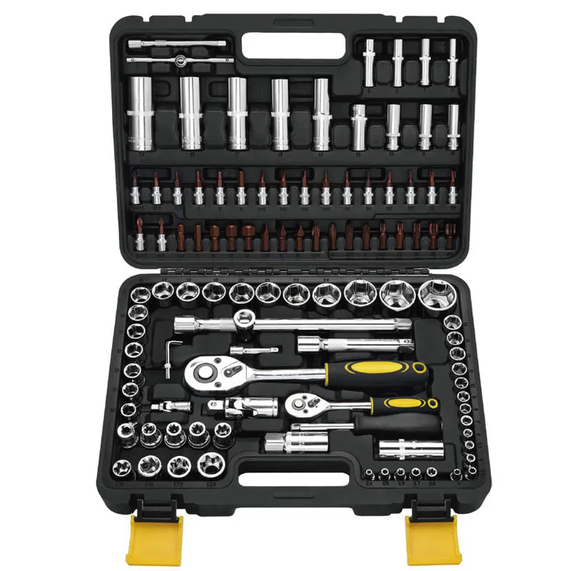 

Suitable for 108 sets of tools Auto repair Hardware comprehensive tools 35k toolbox 24-tooth ratchet wrench maintenance tools