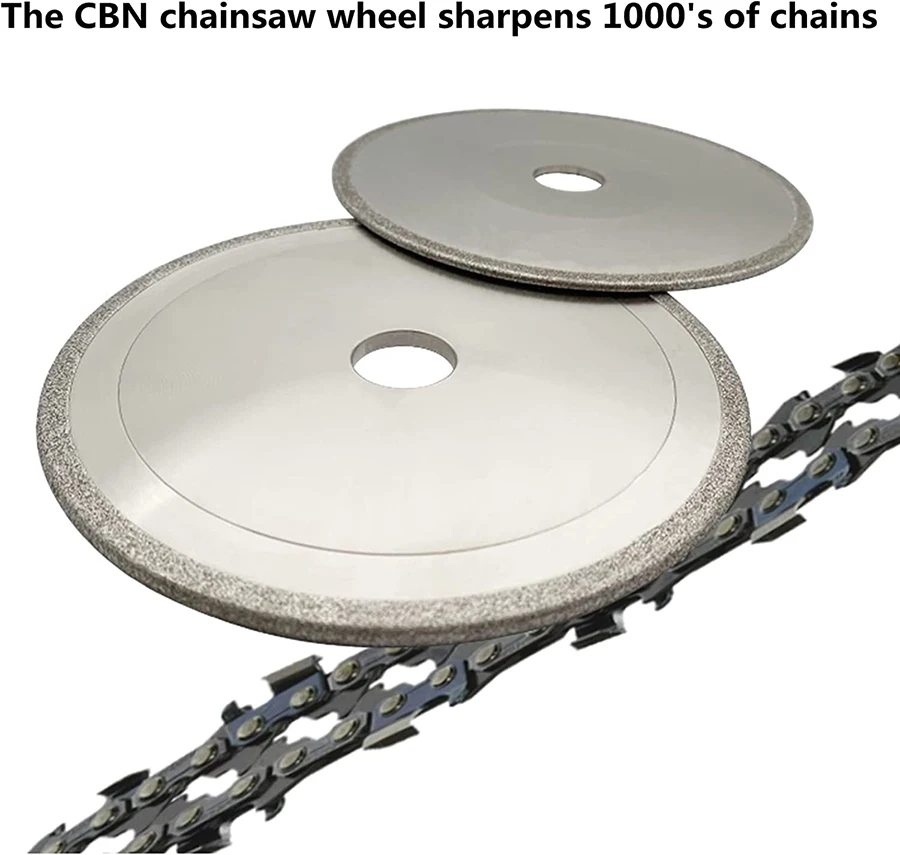 Chainsaw Grinding Wheel  CBN Diamond 5-3/4”  3/16\