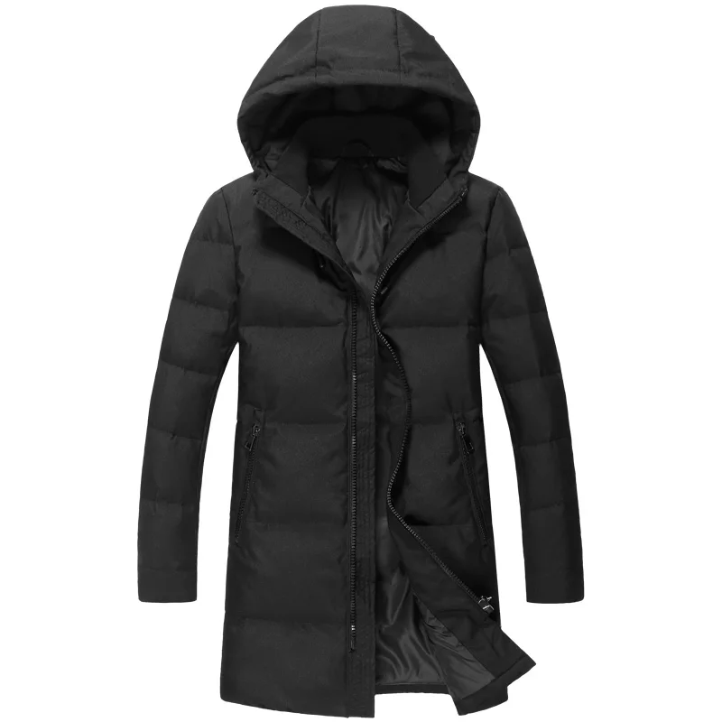 New Brand Russia Winter Men Casual 90%White Duck Down Jacket Men\'s Down Jackets And Coats Warm Jackets Down Overcoat