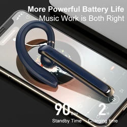 Business Bluetooth Headset Wireless Earpiece Handsfree Earphone Mini Wireless Headphone Noise Reduction For Phone Earpods F880