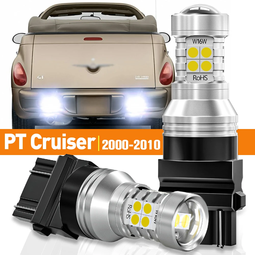 Luz LED de marcha atrás para Chrysler PT Cruiser 2000-2010 2002 2003 2004 2005 2006 2007 2008 2009, accesorios, lámpara Canbus, 2 uds.