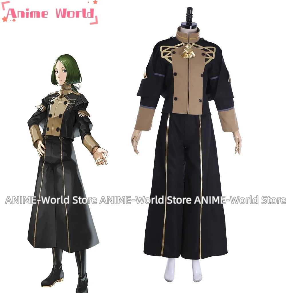 

《Custom Size》Linhardt Cosplay Fire Emblem: Three Houses Game Costume Women Fantasia Battle Suit Halloween Party Uniform Show