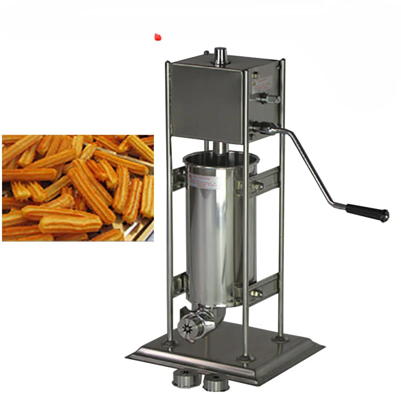 Máquina extrusora eléctrica de Churros de España, palitos de masa frita, aperitivos de España, fabricante de frutas latinas, tipo Vertical, Comercial
