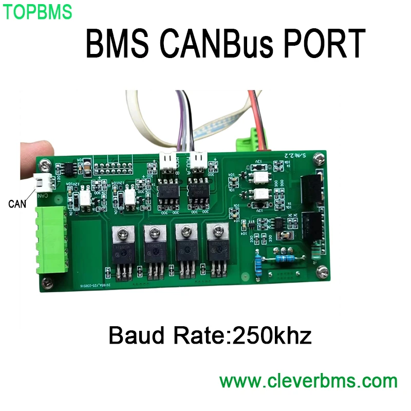 TOPBMS BMS 4S-192S BMS Bluetooth DISPLAY CANBUS DischargingCharging 200A 300A EV Photovoltaic energy storage