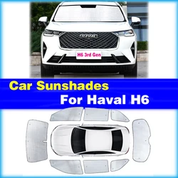 For Haval H6 3rd Gen 2022 Sunshades UV Protection Curtain Sun Shade Film Visor Front Windshield Cover Protector Car Accessories