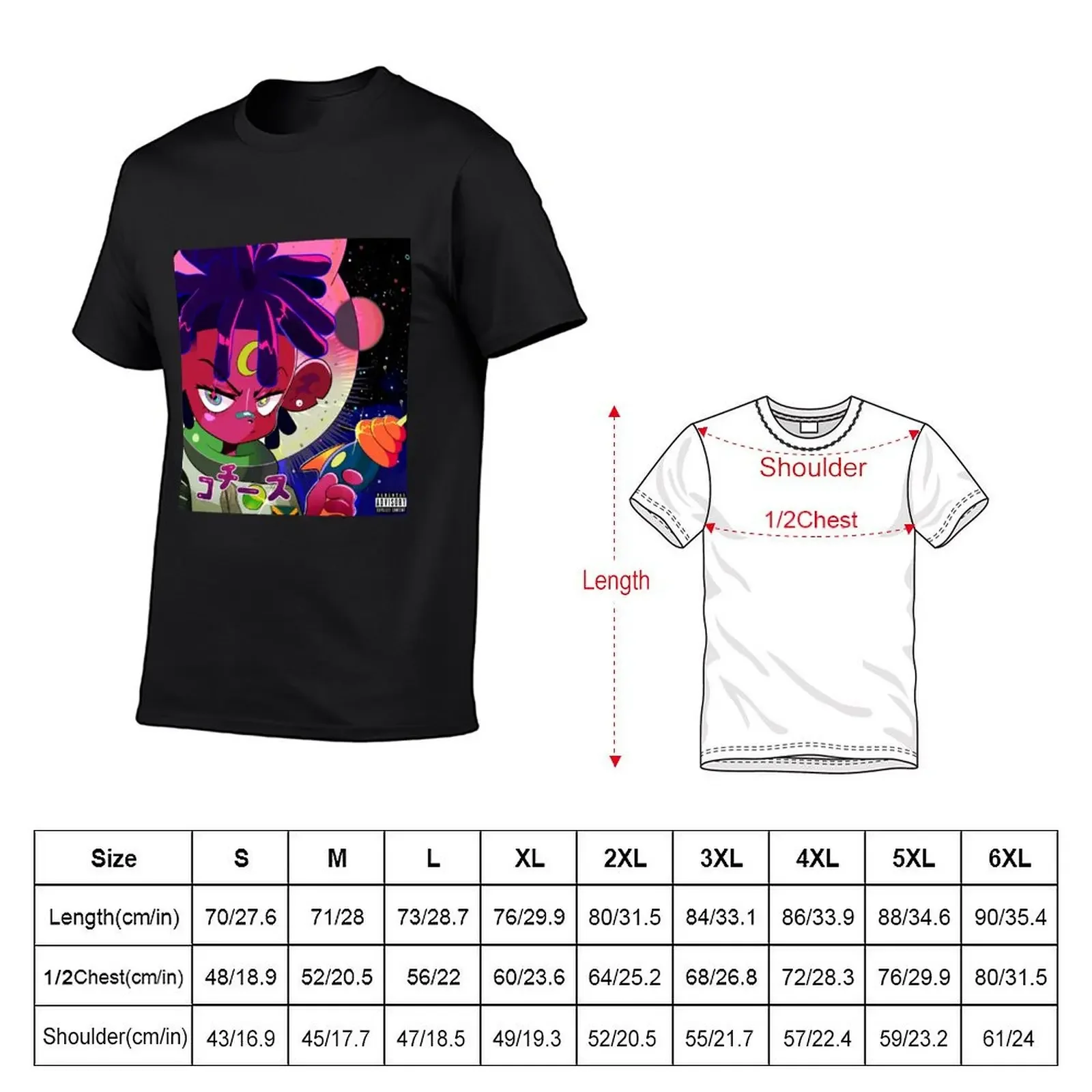 Pocket Rocket Cover T-Shirt kawaii clothes sublime black t-shirts for men