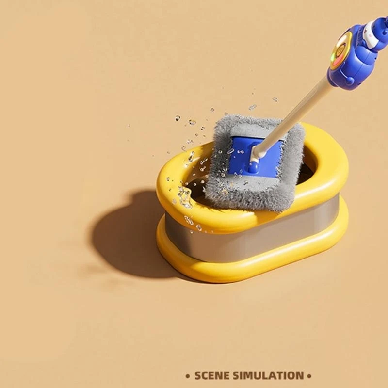 أداة تنظيف تظاهرية للأطفال الصغار لعبة فرشاة تحت عنوان Riverhorse للأطفال بعمر 3 سنوات + أصباغ ساطعة في مرحلة الطفولة المبكرة #5