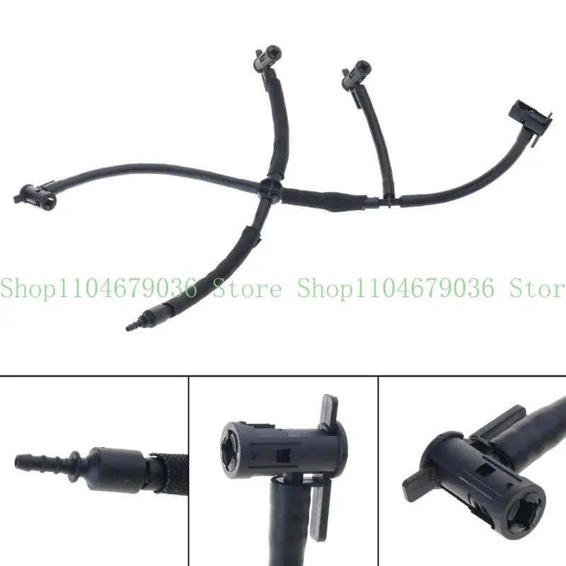 

652F Return Line Hose Pipe Injector Nozzle Hose 03L130235M 03L130235AJ 03L130235D