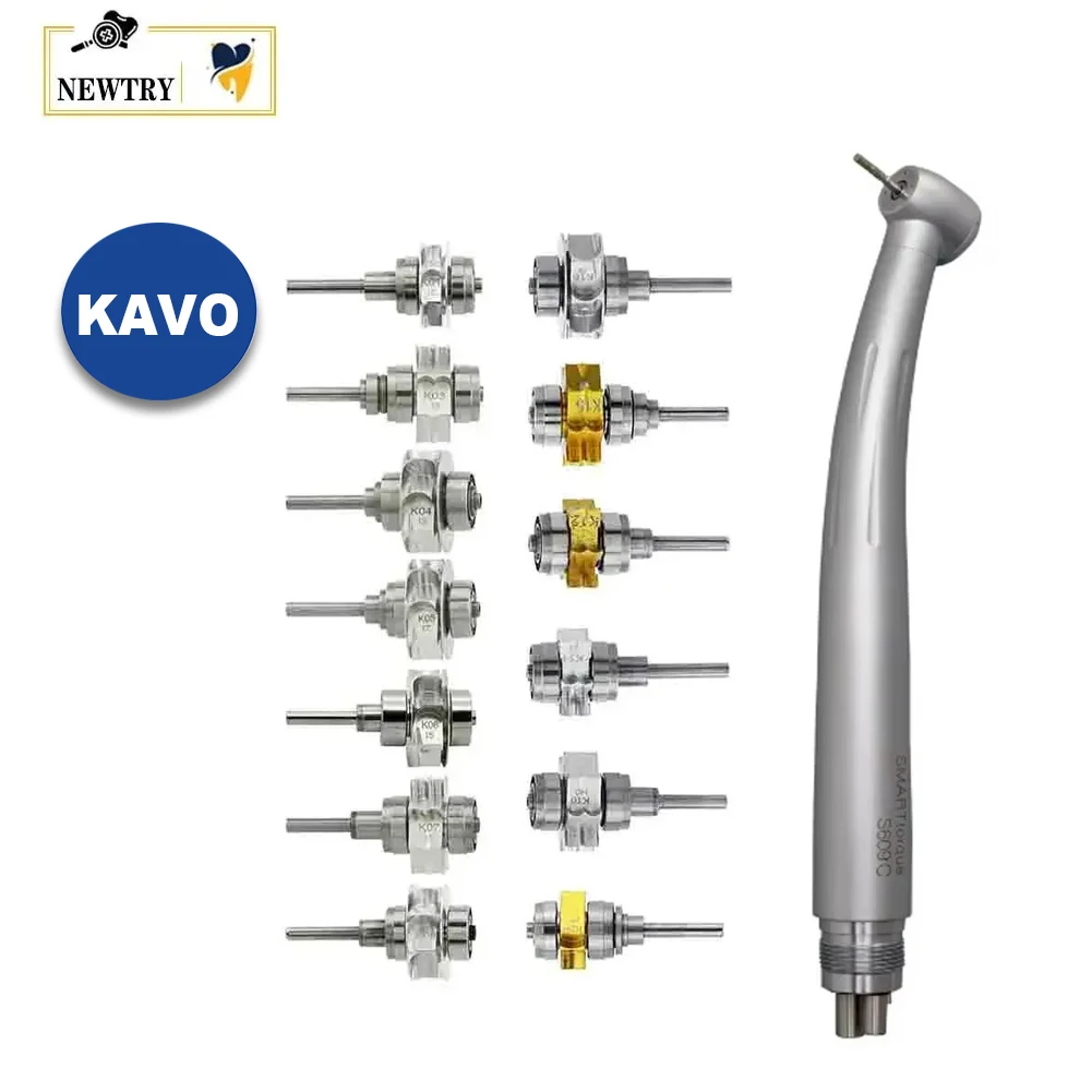 Dental High-speed Cartridge Top Grade Ceramic Bearing Rotor KA&VO Air Turbine Handpiece Spare Parts Fit 660B S605C 6500B E680C