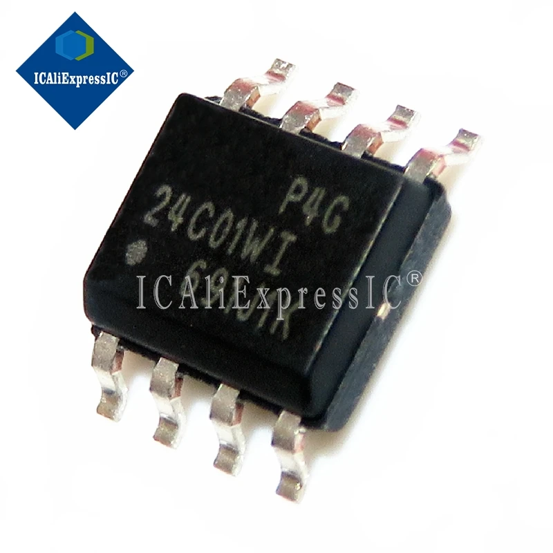 5PCS AT24C01 24C01 SOP-8 memory/serial port