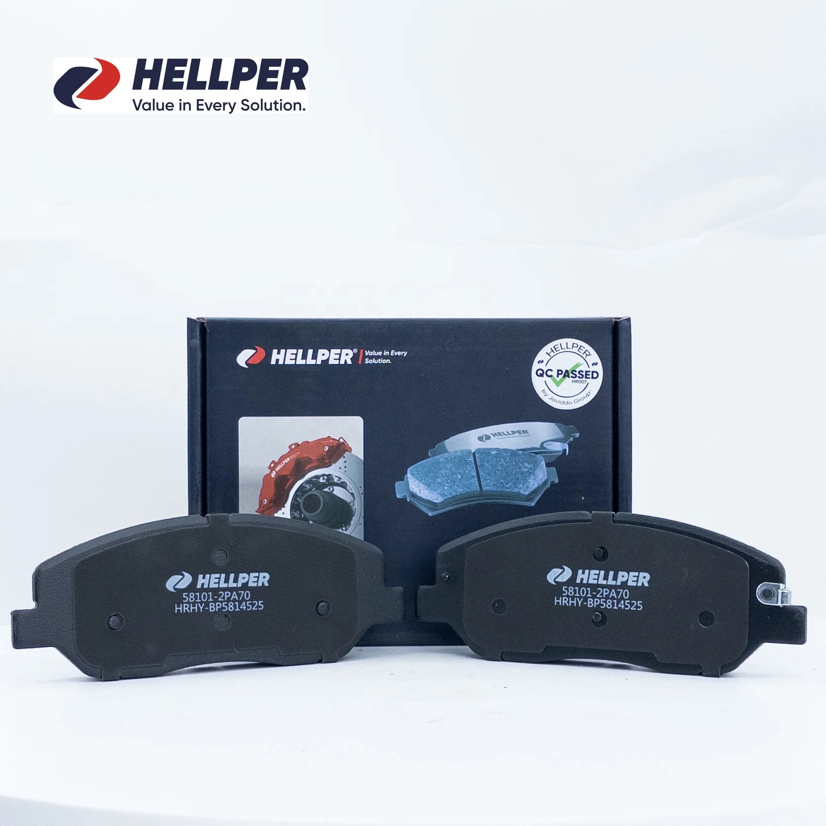 

Hellper High Quality OEM 58101-2PA70 High Performance Brake Pads For Kia, Hyundai And Chevrolet 581012WA00 581012PA70