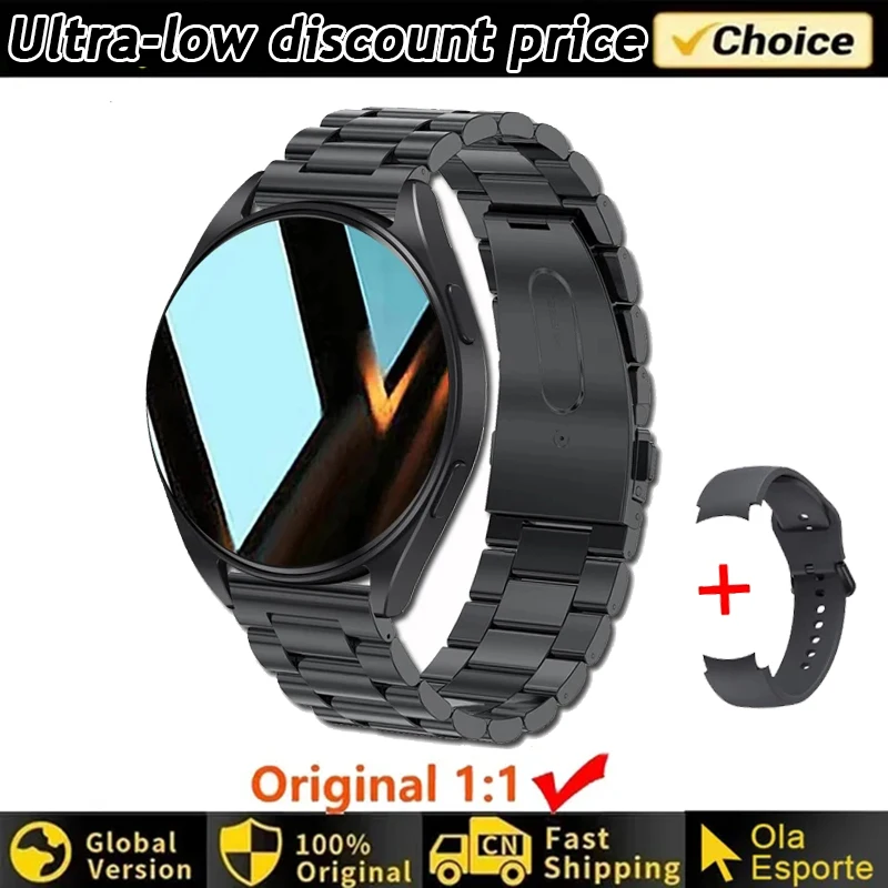 Smartwatch Dameshorloge 6 Gezondheidsbewaking Horloge Waterdicht Spraakassistent Bluetooth-oproep Smart Watch 2026 Nieuw sporthorloge