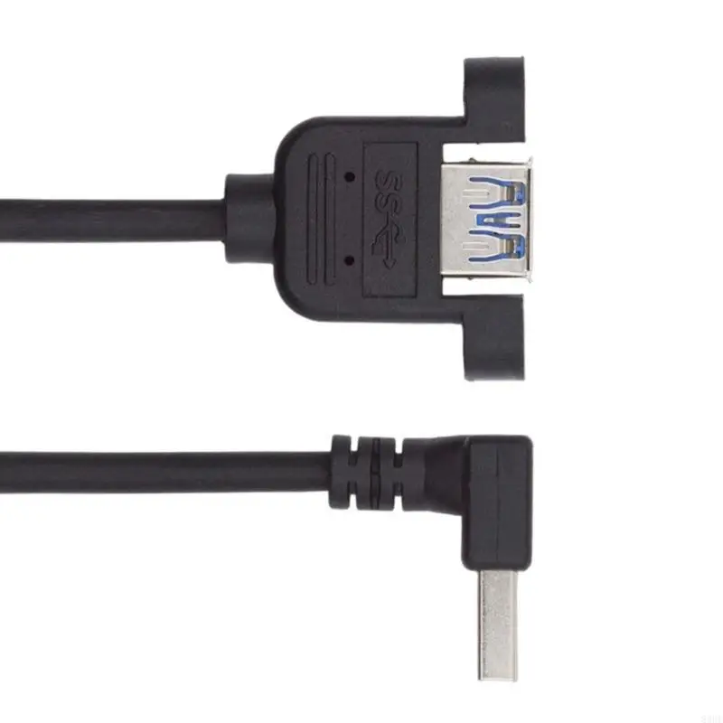 30cm USB Male to Female Extension Wire, 5Gbps Data Transmission Cord Adapter Line for USB Drive Fan LED Light 83CF