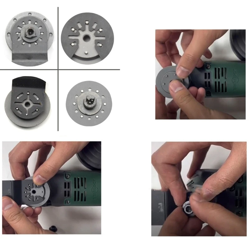 Oscillating Tool Shanks Adapter For Starlock Machines To Sawing Cutter