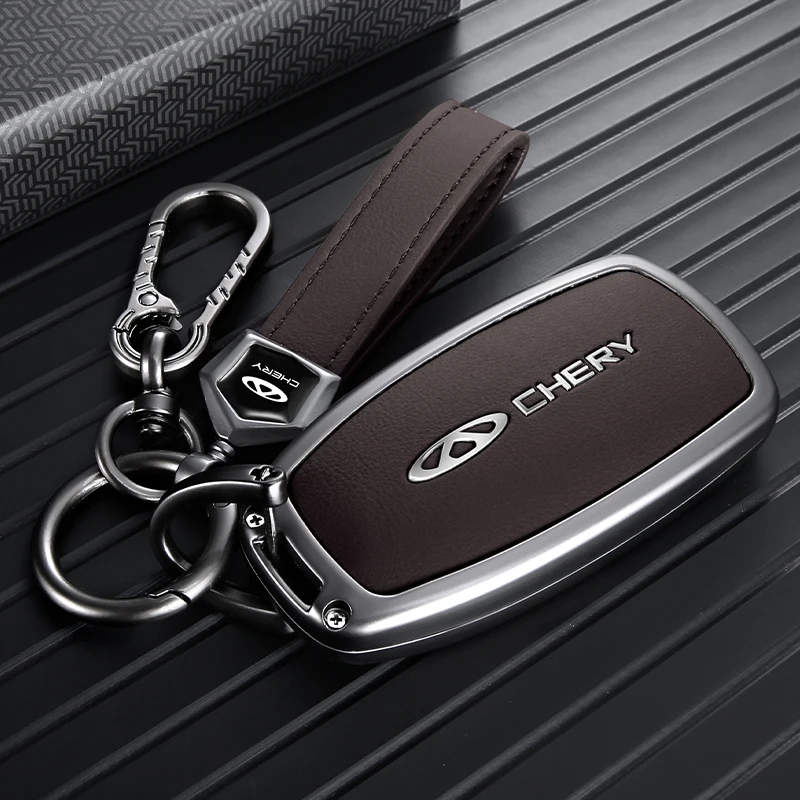 Autoschlüsselhülle für Chery Tiggo 4 5X 3X Tiggo 7 Pro Arrizo 5 Arrizo 8 9 Zinklegierung Sturzsicher Vollschutz Autozubehör 2026 – Detail 6