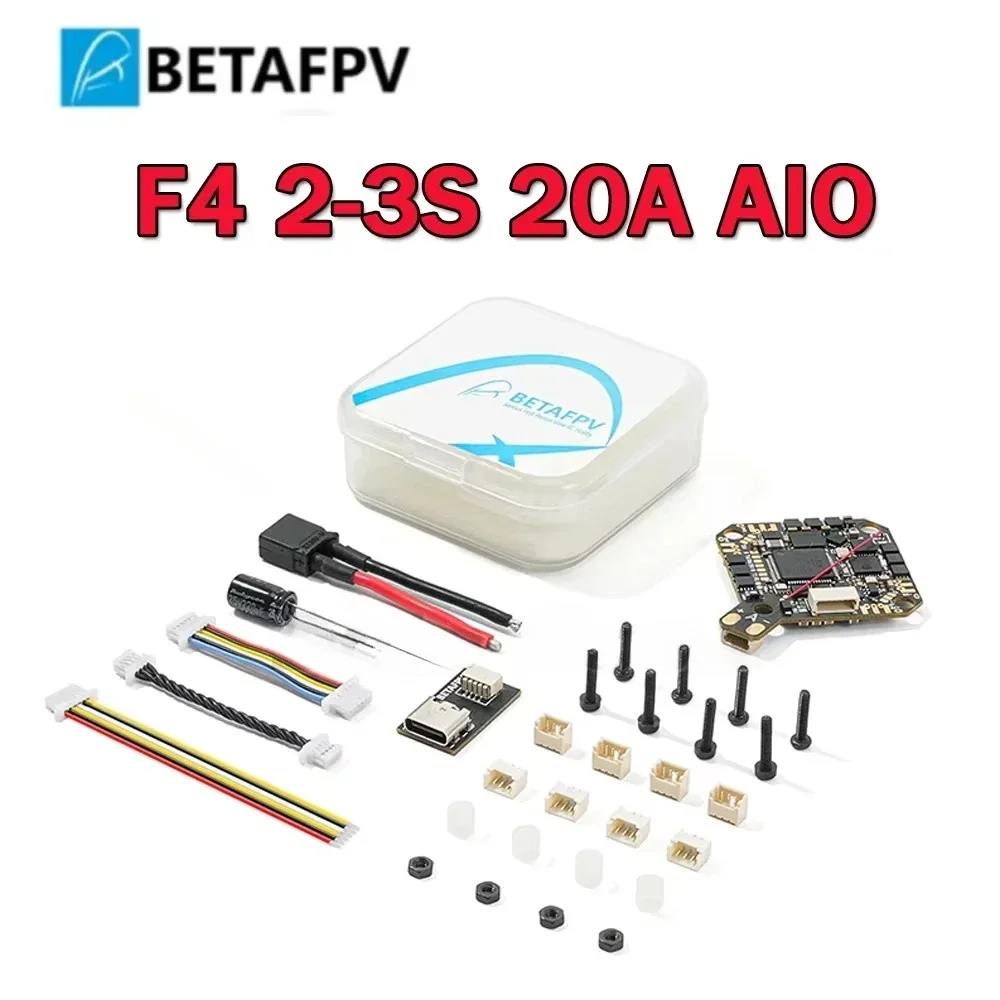 BETAFPV F4 2-3S 20A AIO FC V1 for Pavo Pico Brushless Whoop Quadcopter HX115 SE Toothpick Drones