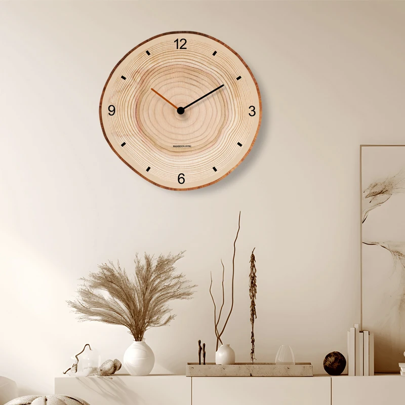 

Modern Aesthetic Wall Clock Minimalist Design Living Room Silent Wall Clock Free Shiping Reloj De Pared Digital Wall Decor