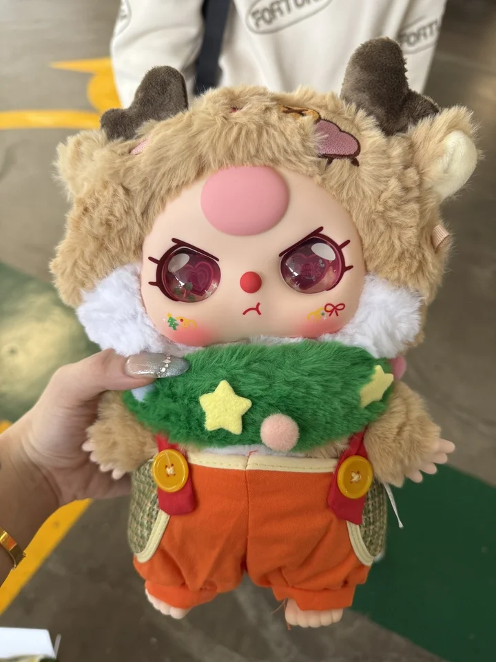 new Babythree 400%V2 Christmas Series Blind Box Animation Peripheral Big Doll Blind Box Toy Baby Three-Year-Old Birthday Gift