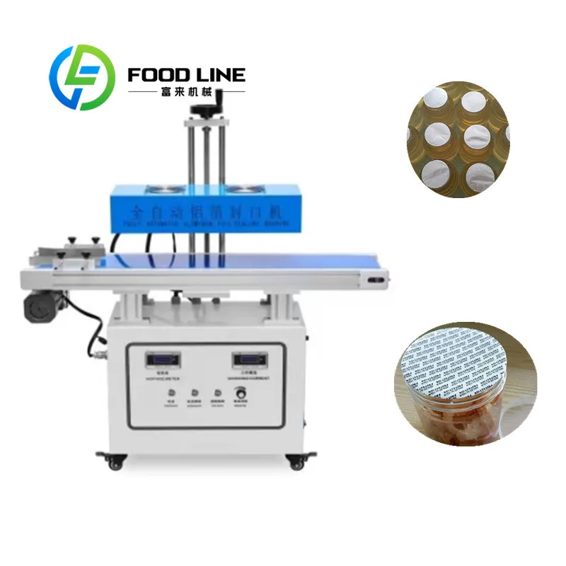 

Plastic Cup Aluminum Foil Lid Sealing Machine/ Electromagnetic Induction Sealing Machine For Plastic Cup Customize