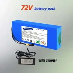 Brand new 72V30A21700 lithium battery pack energy storage suitable for bicycle scooter BMS high power 100% actual capacity