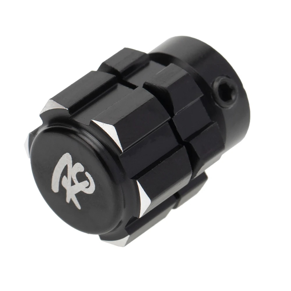【STOCK】4Pcs 17mm Hex Nuts Adapter Splined Wheel Hubs Extension Combiner for 1/10 E- SUMMIT RC Car Parts,Black