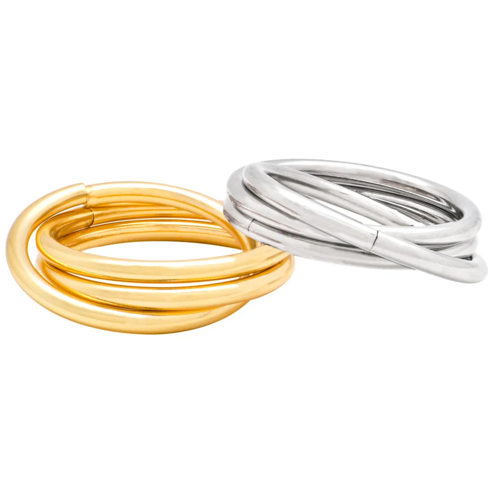 

6Pcs Exquisite Napkin Ring Holders Unique Table Adornment for Home Office Hotels and Restaurants Silver Napkin Rings