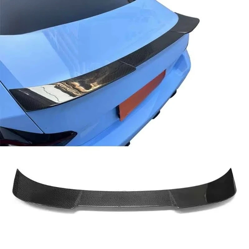 Dry Carbon Fiber Rear Trunk Tail Wing Ducktail Spoiler for M2 G87 AC Style Rear Spoiler Lip