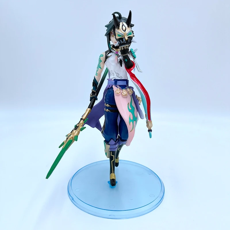 19 cm Genshin Impact Anime Figur Xiao Action Figure Klee Paimon Qiqi Figur PVC Desktop Ornamente Erwachsene Sammeln Modell Spielzeug