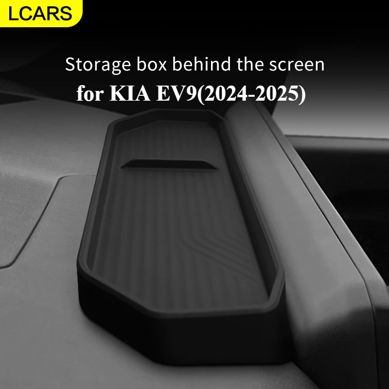 

LCARS-Silicone Screen Storage Box for Kia 2024-2025 EV9 Easy to install, increase the storage space in the car