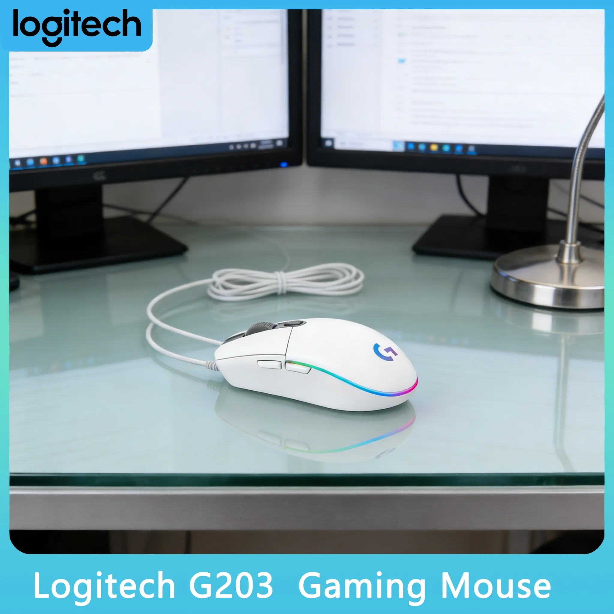 

Logitech G203 Ergonomic Design Ideal for Long Hours Gaming