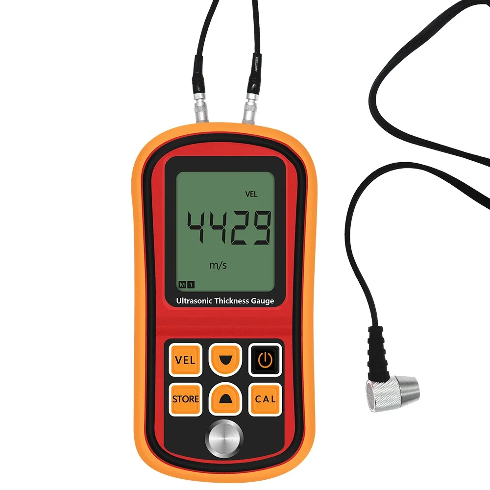 GM100 Ultrasonic Thickness Gauge 1.2-220mm Thickness Tester Steel Thickness Car Paint Testing Measuring Instruments