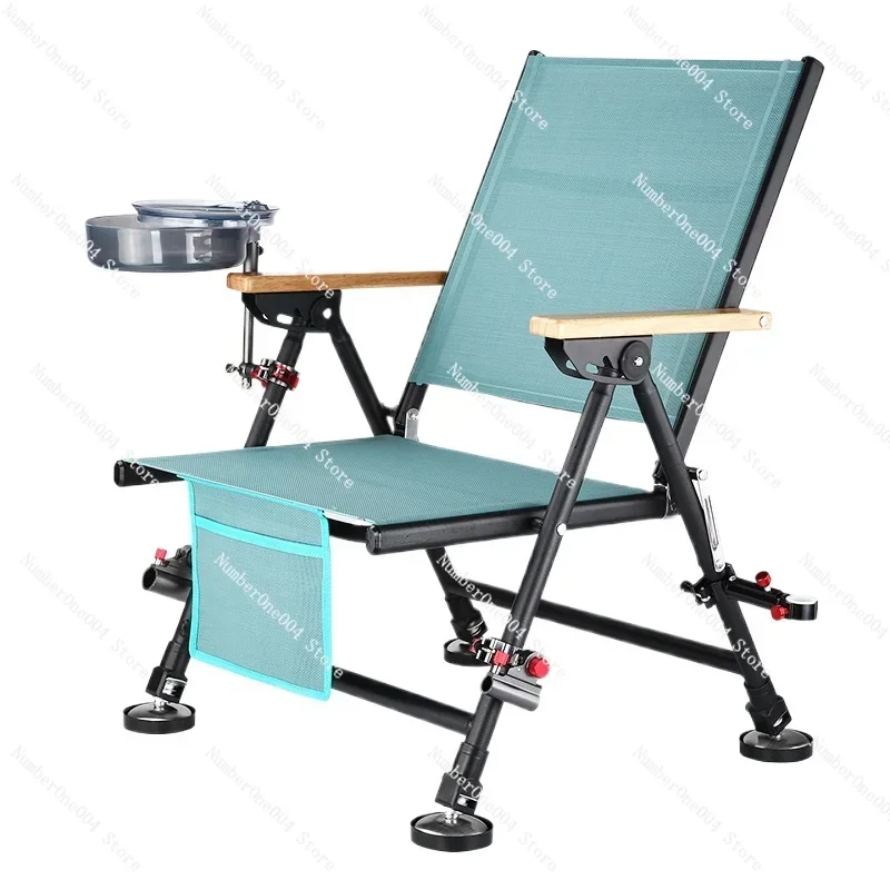 Fishing  back Multi-functional folding   Portable portable raft fishing table all-terrain fishing chair