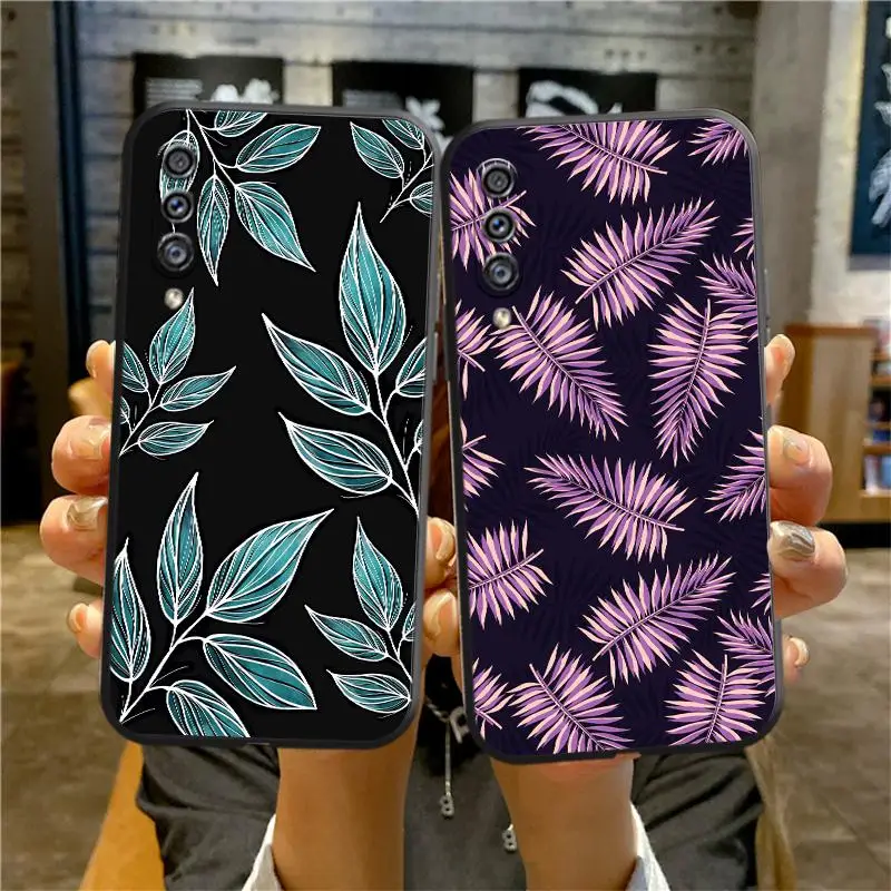 Colorful Leaves Phone Case For Samsung A22 4G A30S A10 A02 A10S A20S A02S A22 5G A20 A21S A20E A03S A21 A11 A01 Core 4G Da9d