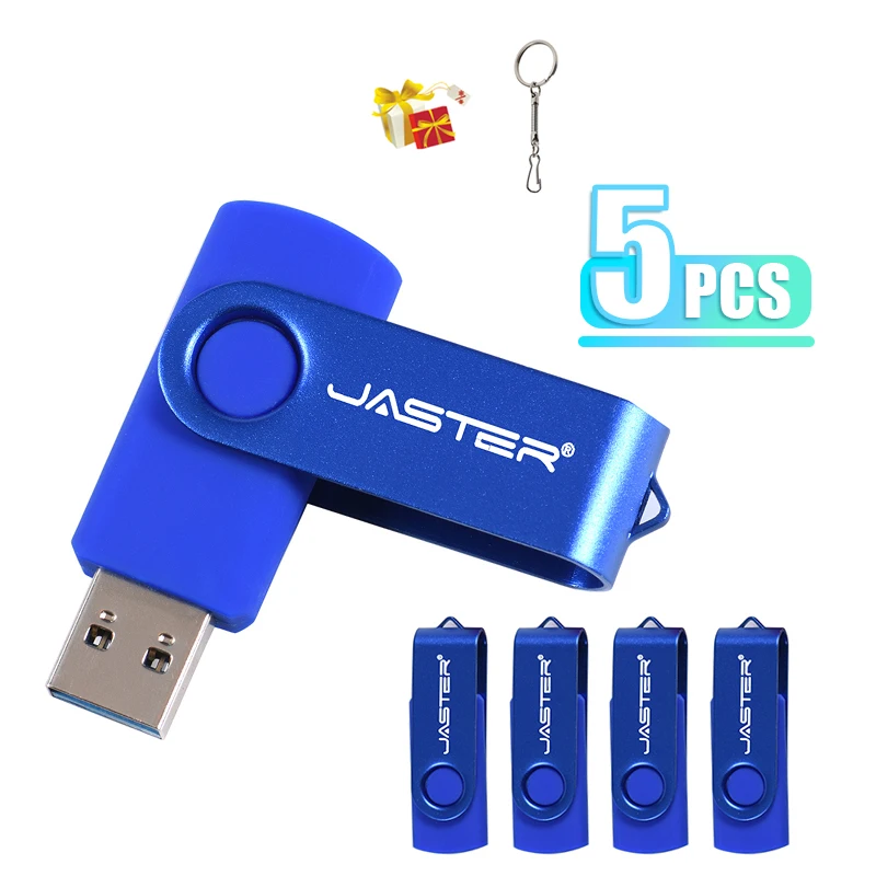 5 PCS LOT USB Flash Drive 128GB Free Key Chain Pen Drive 64GB Creative Gift Memory Stick 32G Portable Pendrive 16G Shatterproof