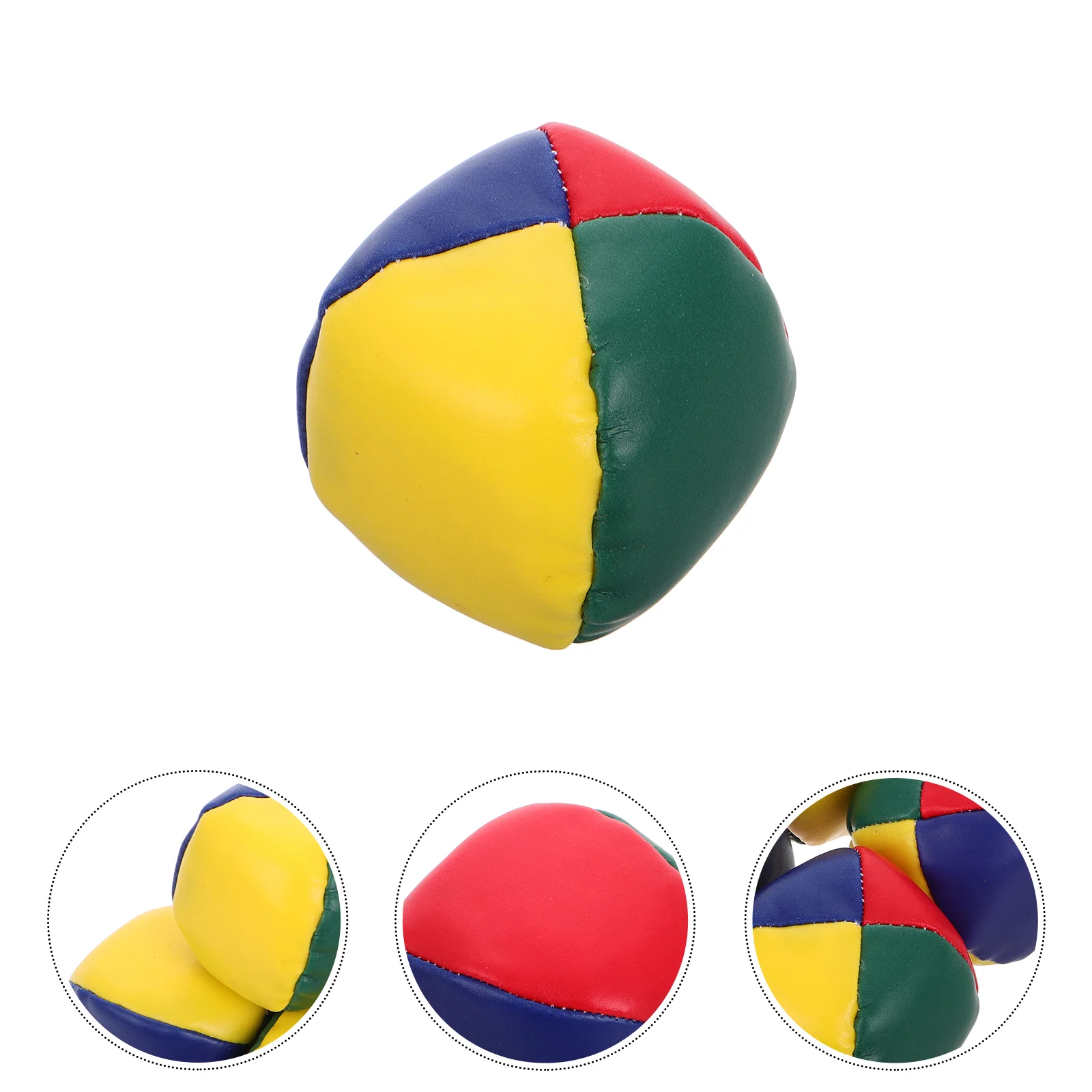 

6pcs Mini Colorful Bean Bags Ball Shaped Bean Bag Round Throwing Sand Bags Toys Kids Tossing Games Prop For Children Indoor And